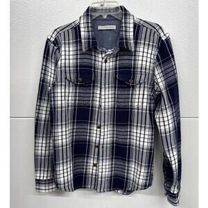 Outerknown Men's Blanket Button Shirt Size Medium